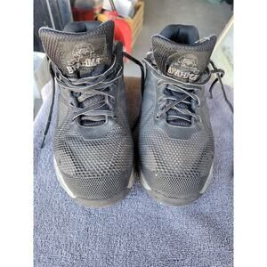 Brahma Mens Size 7.5 Work Shoes Sneakers Black